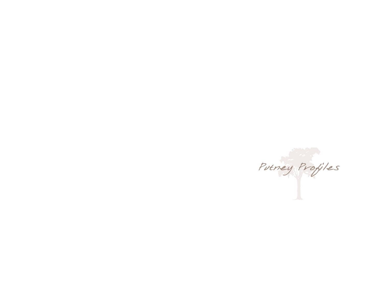 The Putney School Profiles by Good Design - Issuu