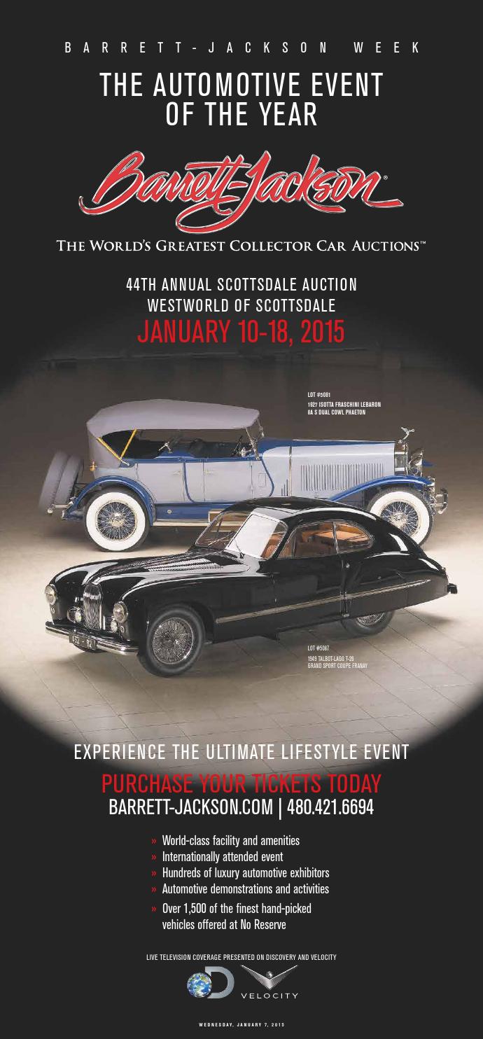 BarrettJackson Scottsdale 2015 by LOCALiQ Issuu