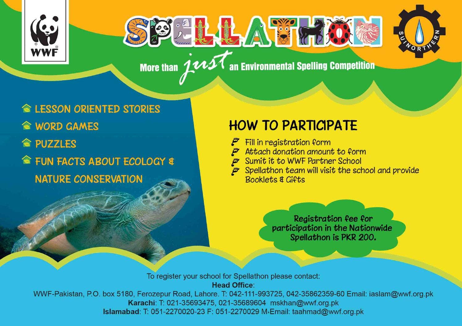 Spellathon brochure by Saadia Tajammal - Issuu