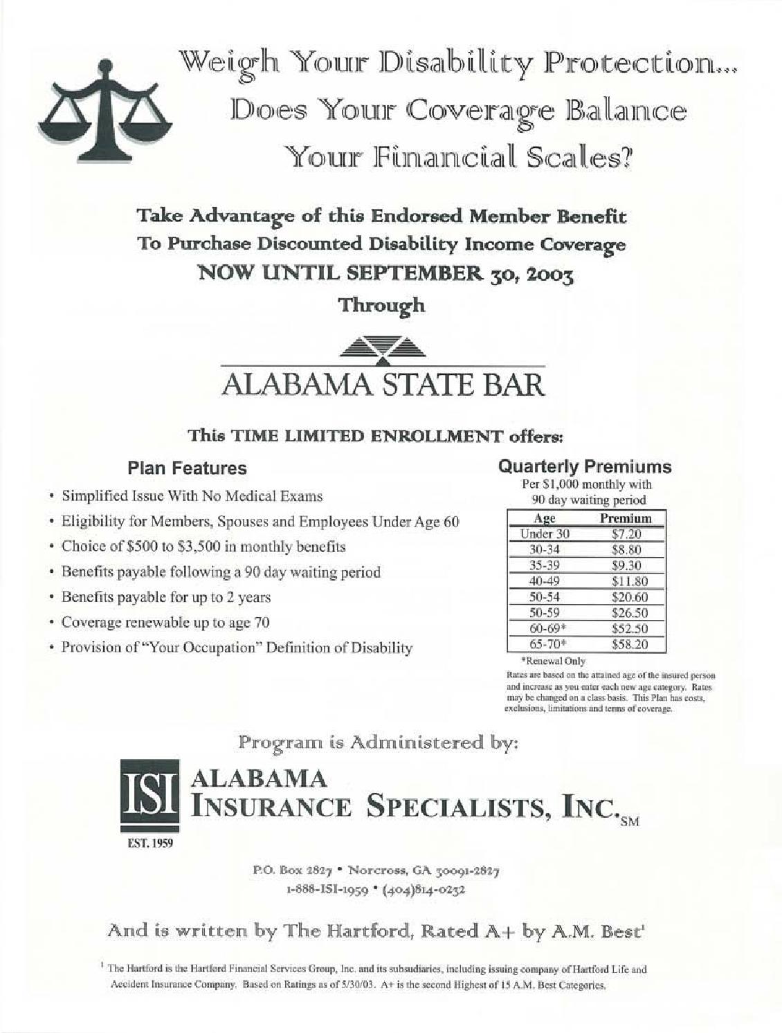 Lawyer 9 03 web by Alabama State Bar Association Issuu