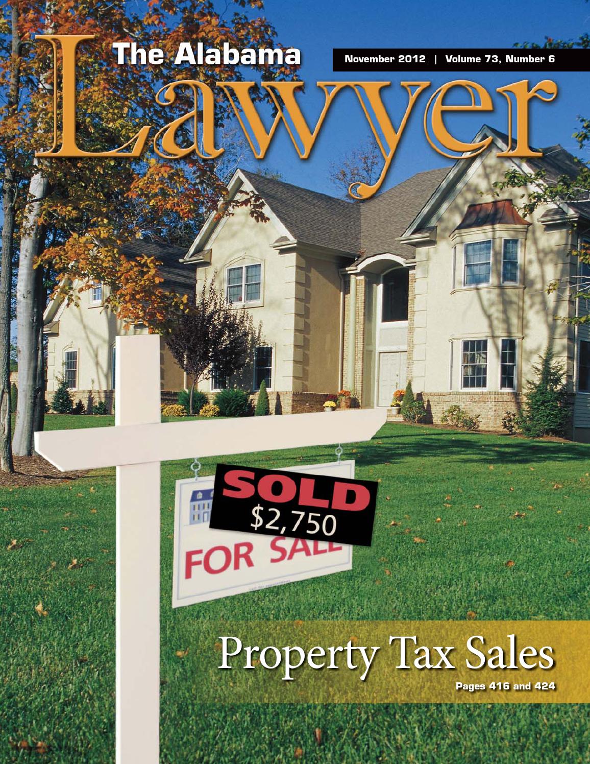 Al lawyer nov 2012 by Alabama State Bar Association Issuu