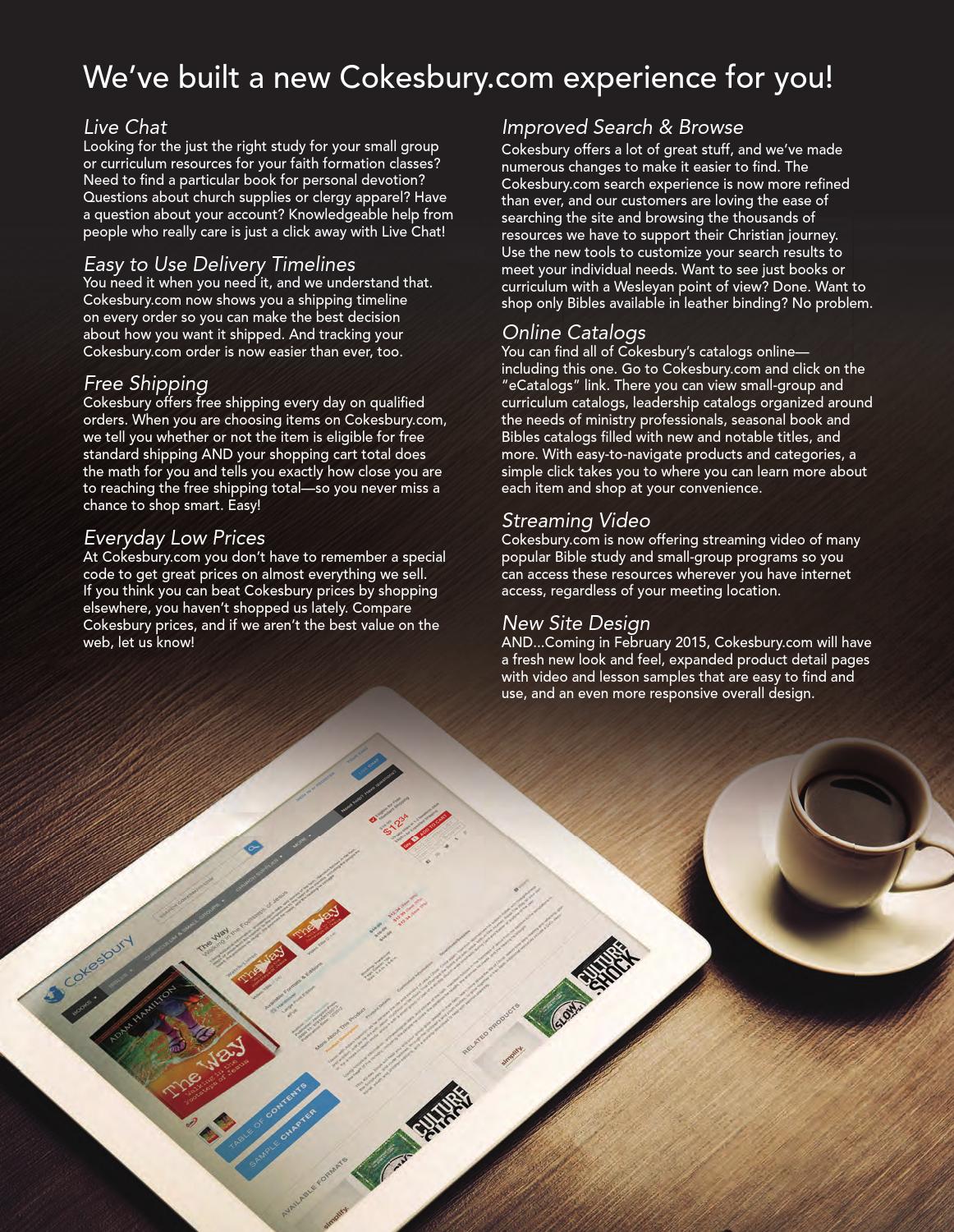 Cokesbury 2015 Essential Resources Catalog by United Methodist