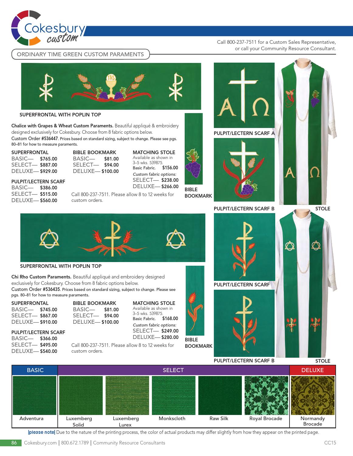 Cokesbury 2015 Essential Resources Catalog by United Methodist