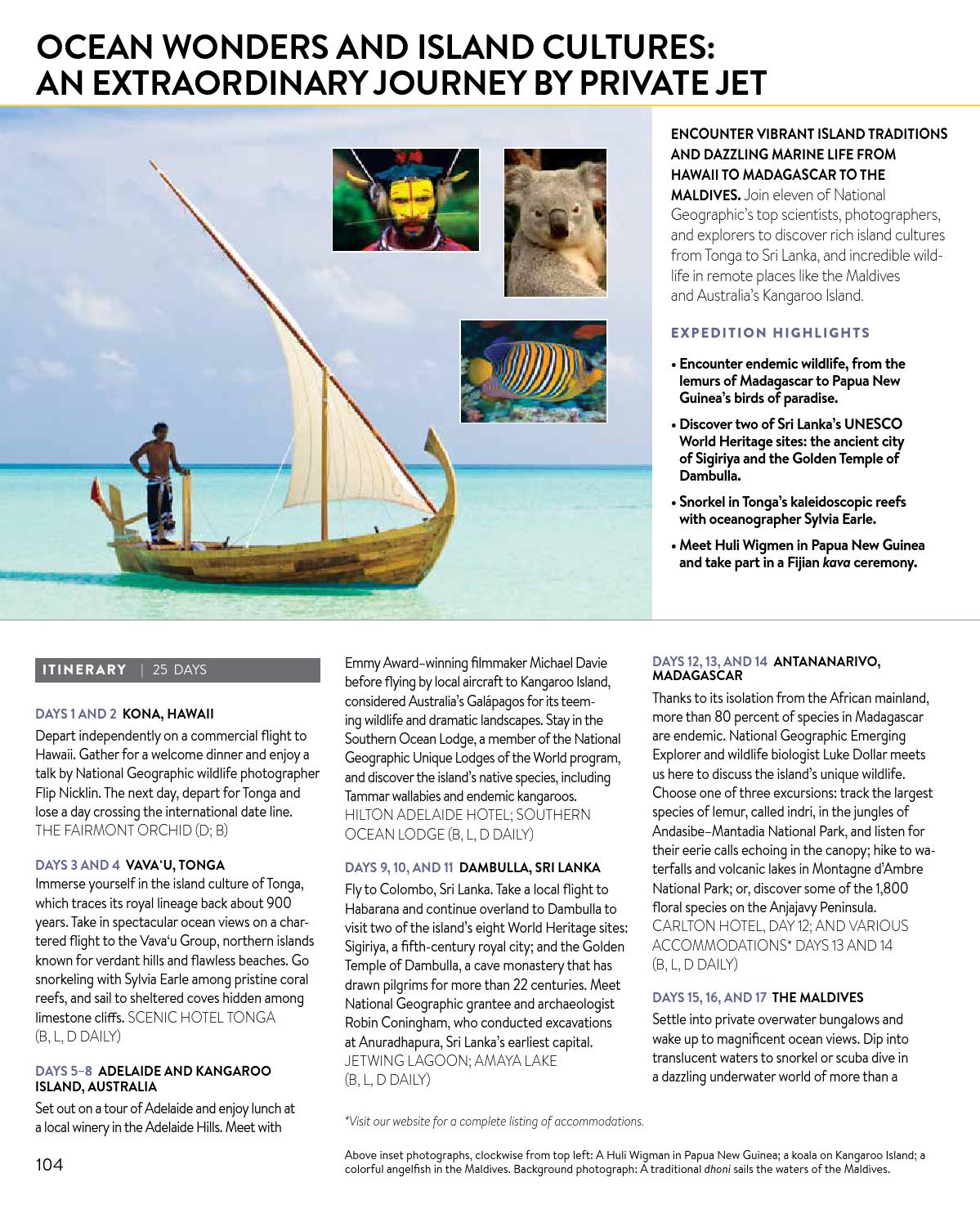 20152016 National Geographic Expeditions by National Geographic