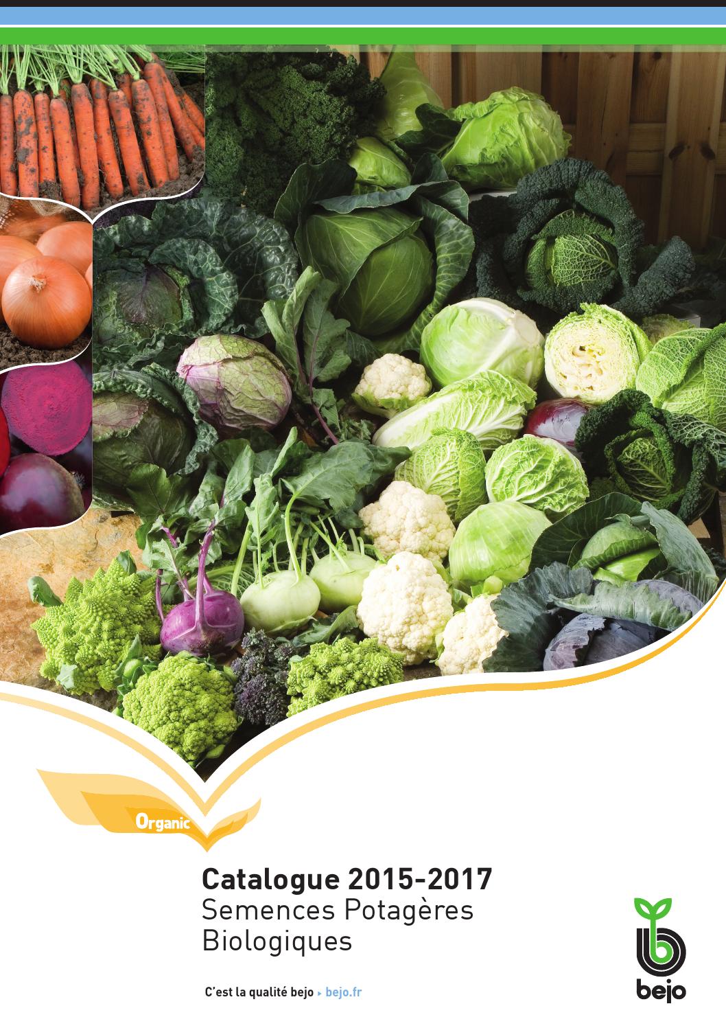Bejo Catalogue Biologique 2015 2017 by Bejo Zaden Issuu