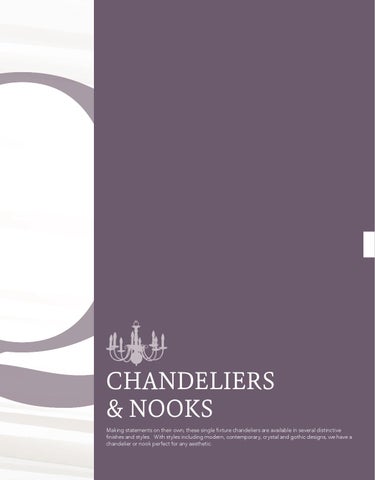 Pinhook Branding LLC 灯饰目录 · Quorum 灯饰 2015 chandeliers nooks 第 3 页