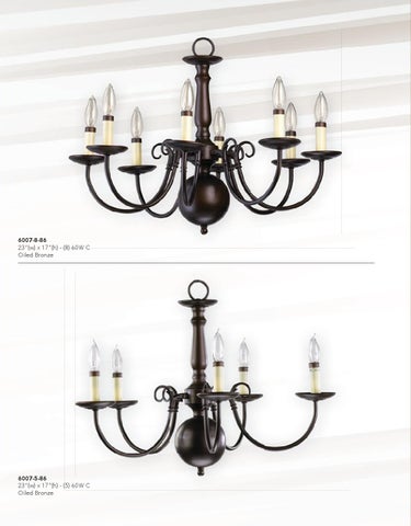 Pinhook Branding LLC 灯饰目录 · Quorum 灯饰 2015 chandeliers nooks 第 4 页
