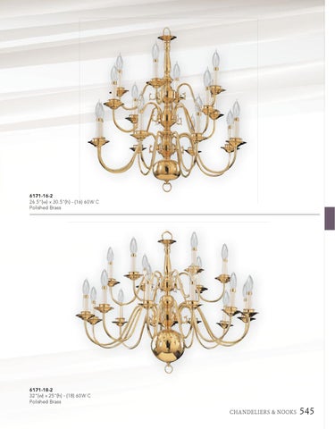 Pinhook Branding LLC 灯饰目录 · Quorum 灯饰 2015 chandeliers nooks 第 7 页