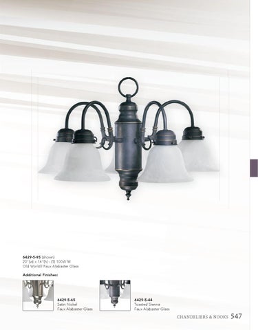 Pinhook Branding LLC 灯饰目录 · Quorum 灯饰 2015 chandeliers nooks 第 9 页