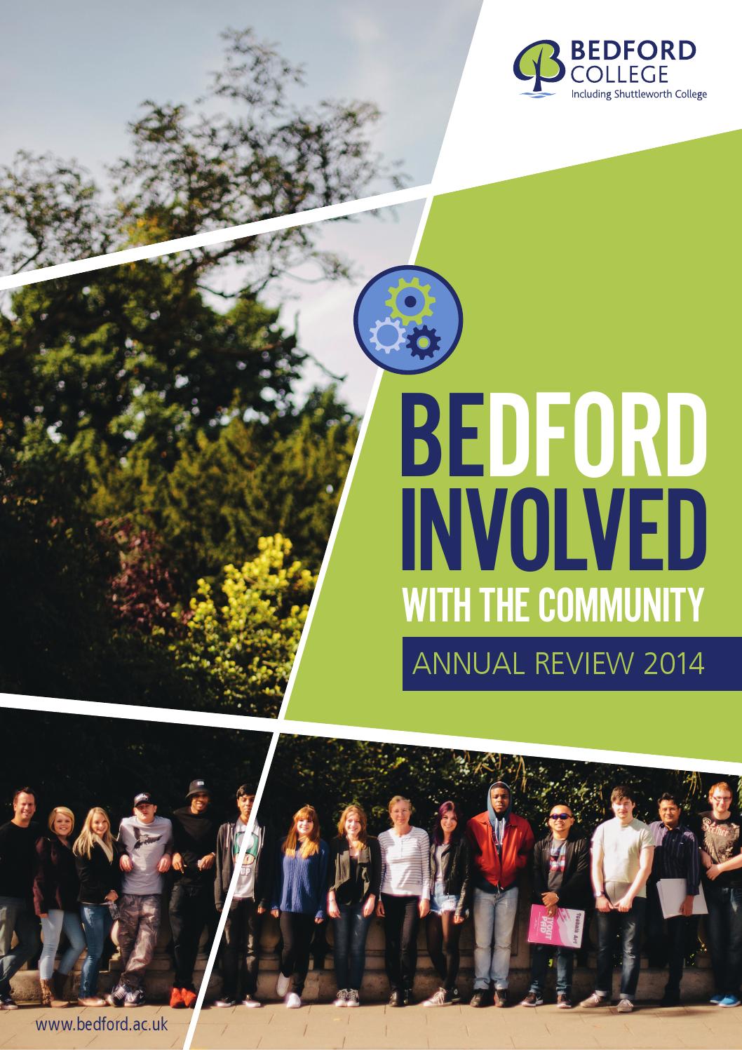 Bedford College 2014 Annual Review by The Bedford College Group Issuu