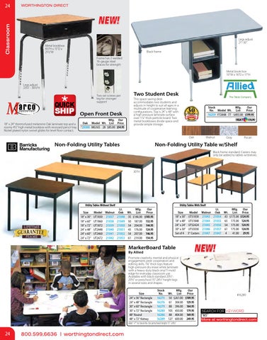 Worthington Direct 2015 家具目录 第 24 页