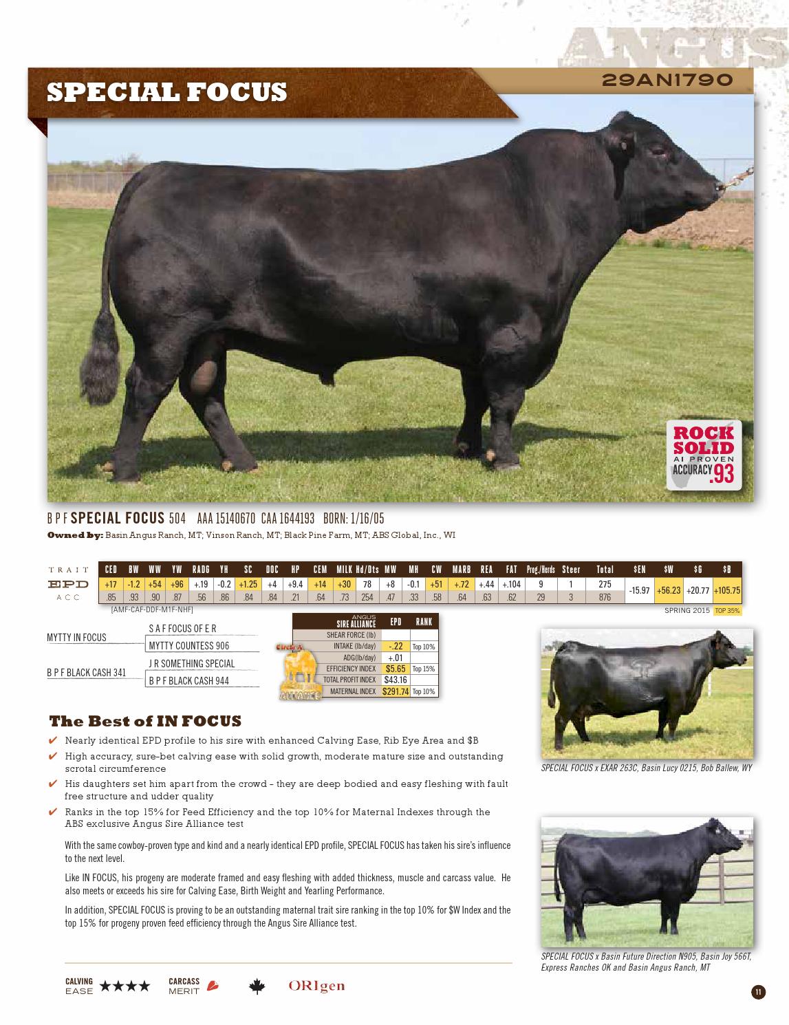ABS Beef Sire Directory Spring 2015 by ABS Global, Inc. Issuu