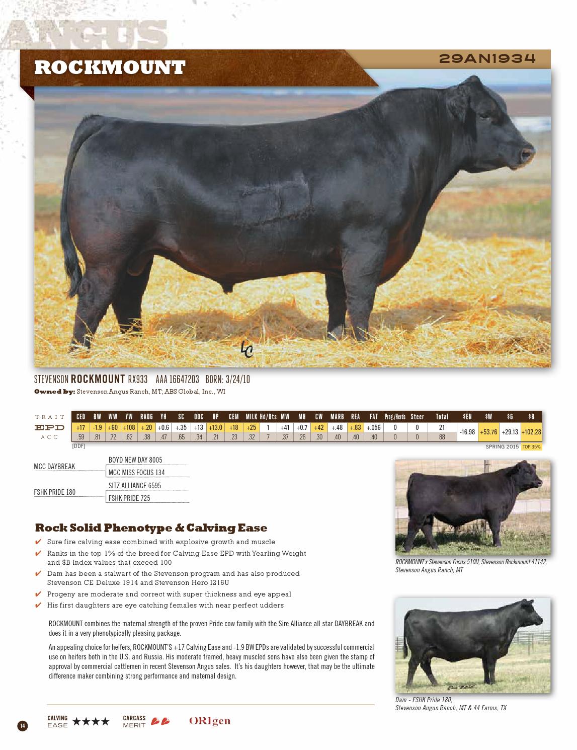 ABS Beef Sire Directory Spring 2015 by ABS Global, Inc. Issuu