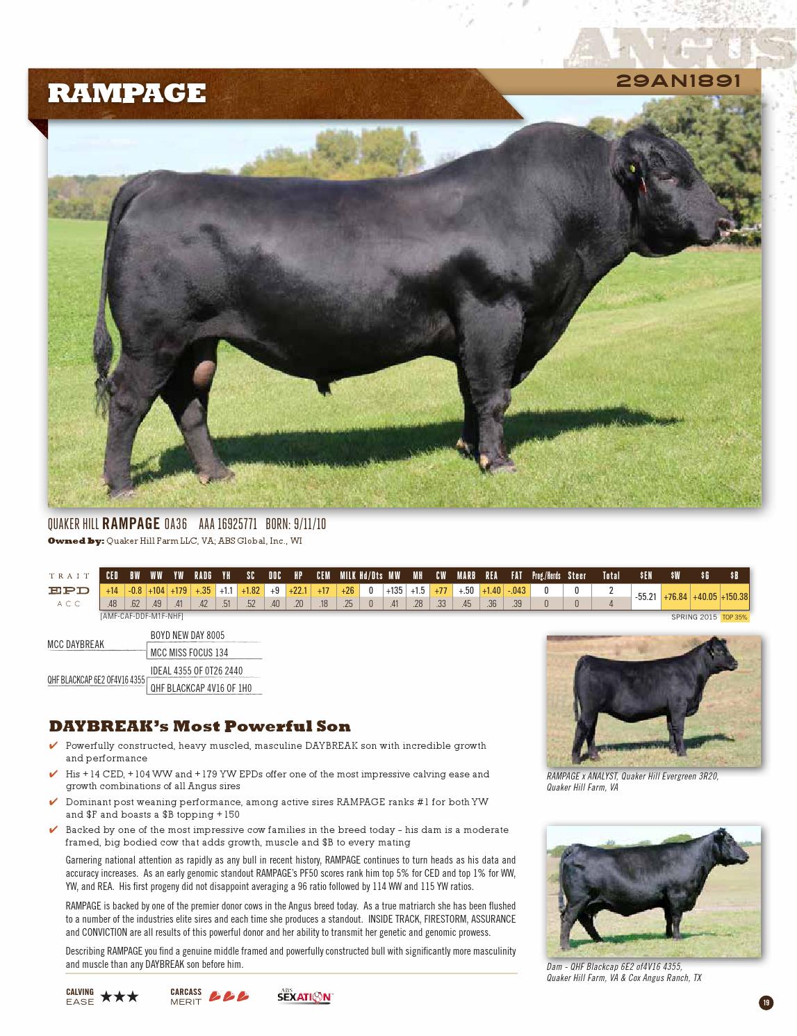 ABS Beef Sire Directory Spring 2015 by ABS Global, Inc. Issuu