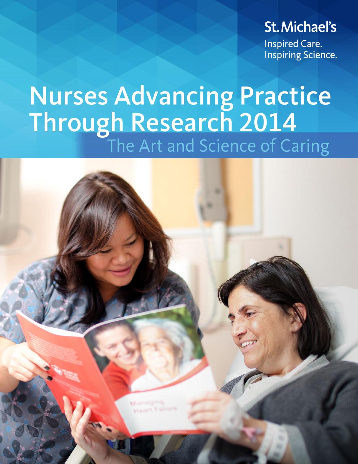 Nurses advancing practice through research - 2014 by St. Michael's ...