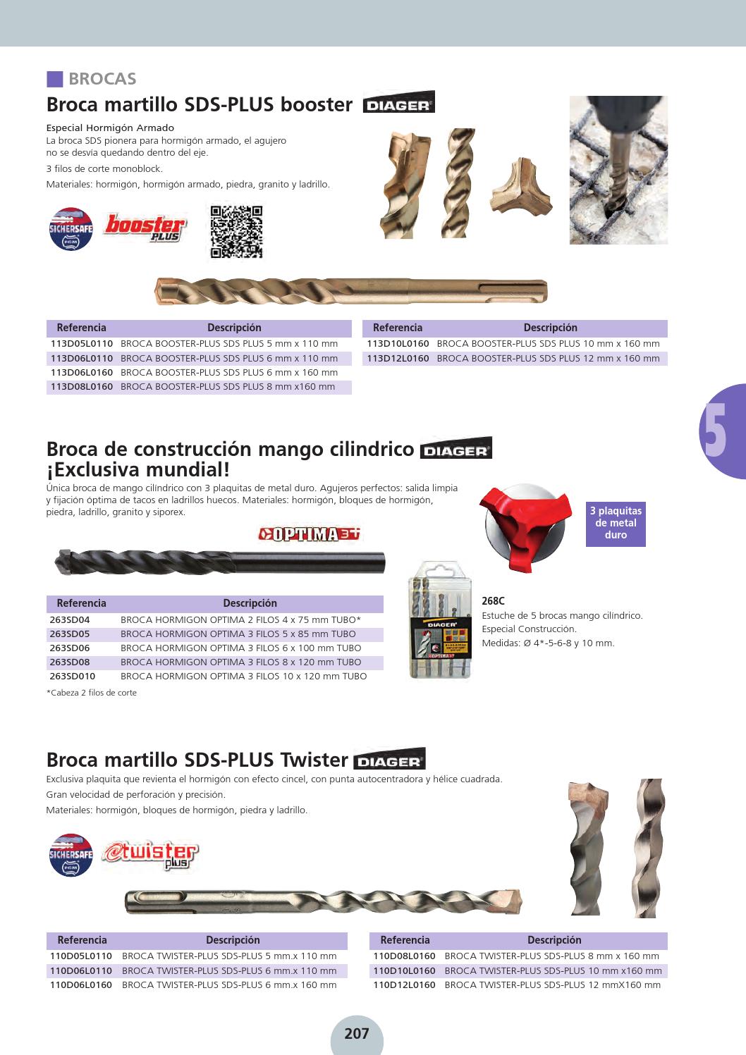 Diager Broca Hormigon Optima 3 Filos 10Mm