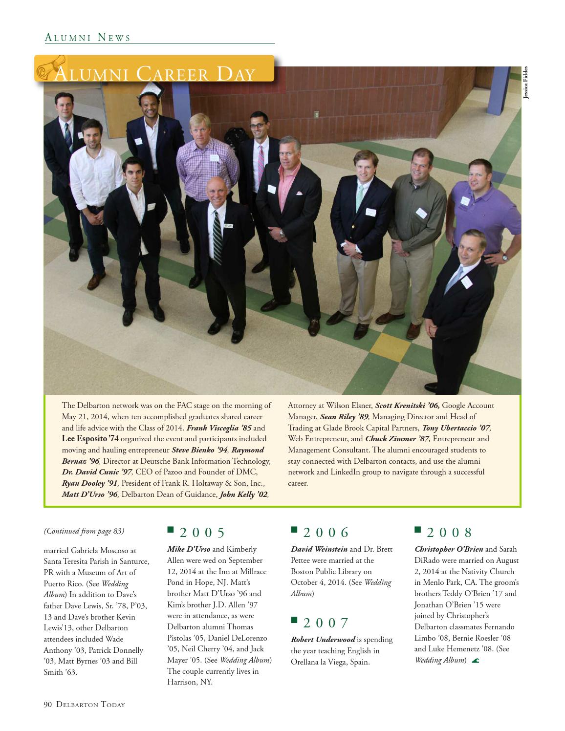 Delbarton Today Fall/Winter 2014 by Delbarton School Issuu