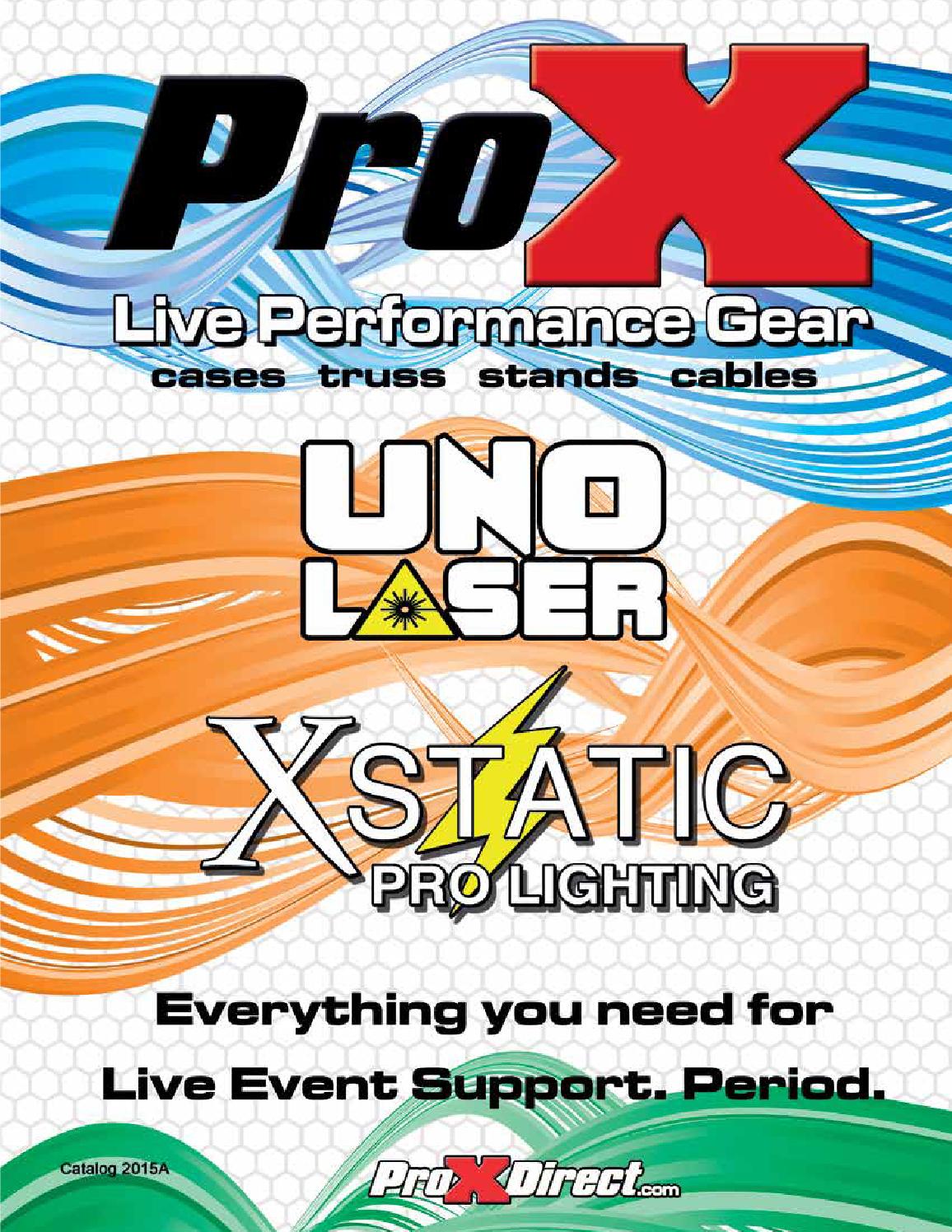 ProX Complete Catalog 2015 by ProX Live Performance Gear Issuu