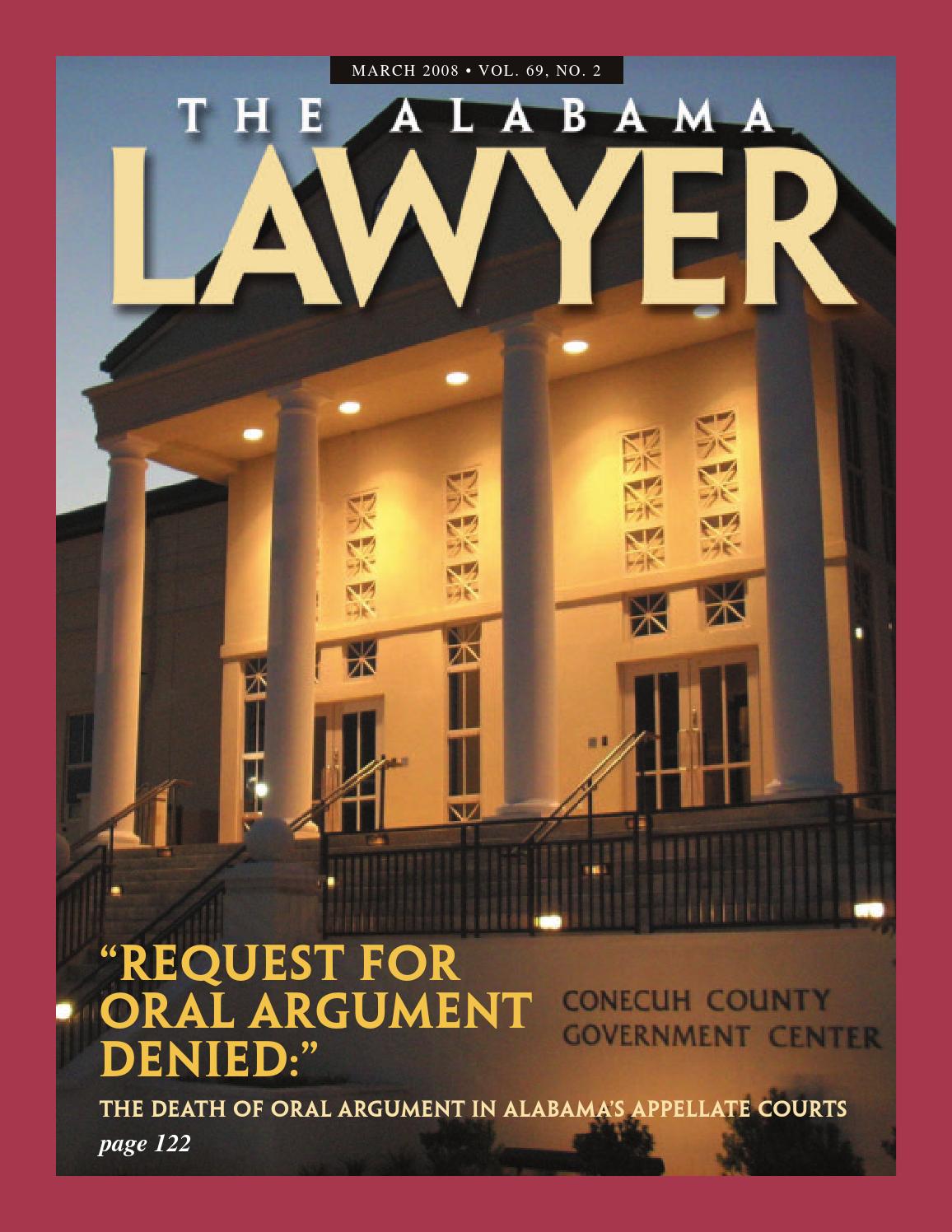 Lawyer mar 2008 web by Alabama State Bar Association Issuu