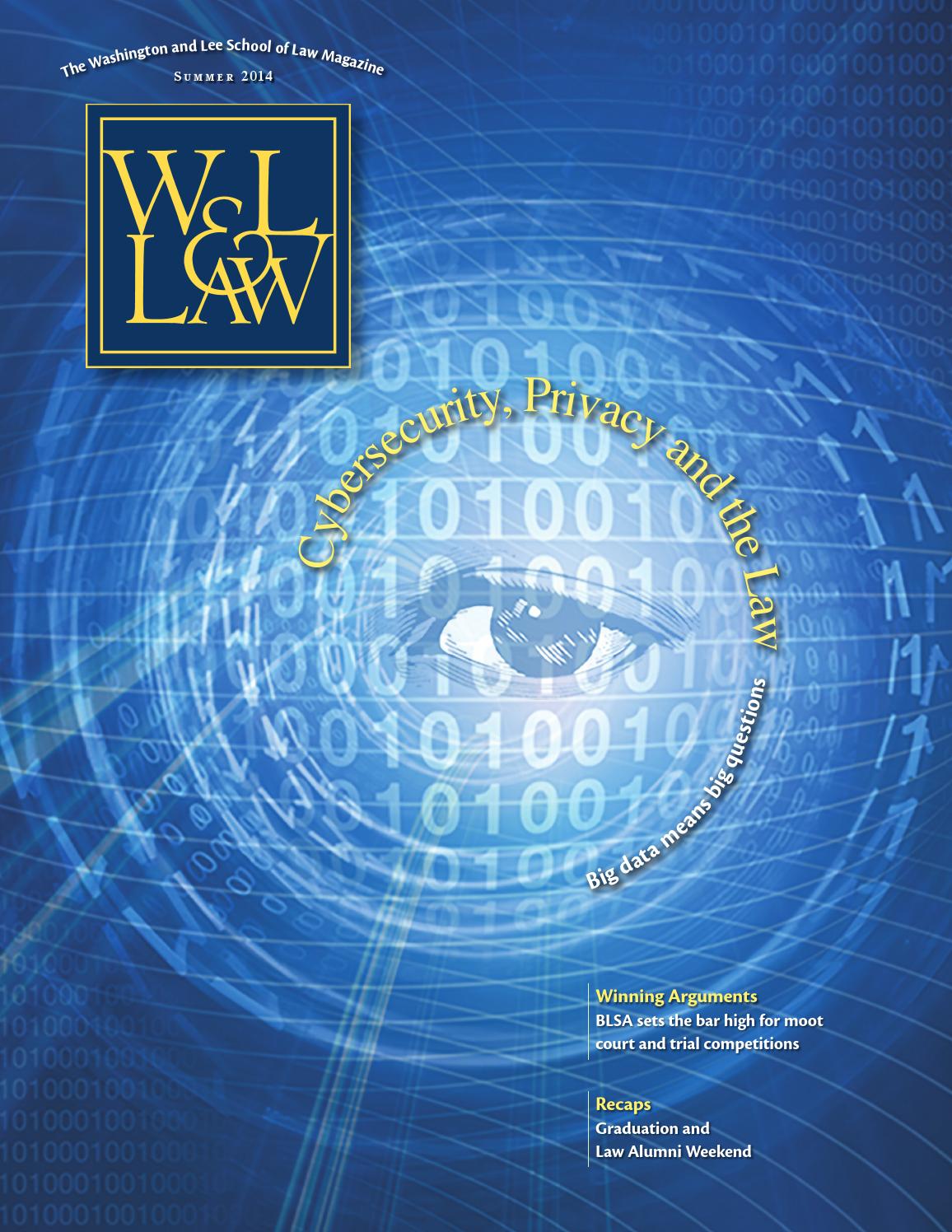W&L Law - Summer 2014 by Washington and Lee School of Law - Issuu