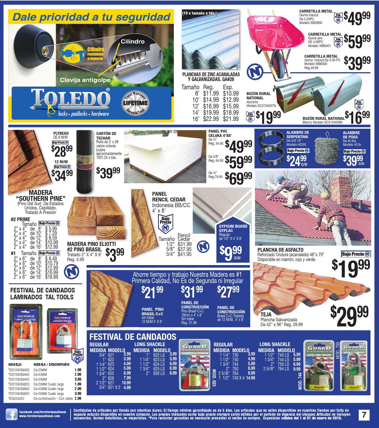 Shopper National Lumber by El Vocero de Puerto Rico Issuu