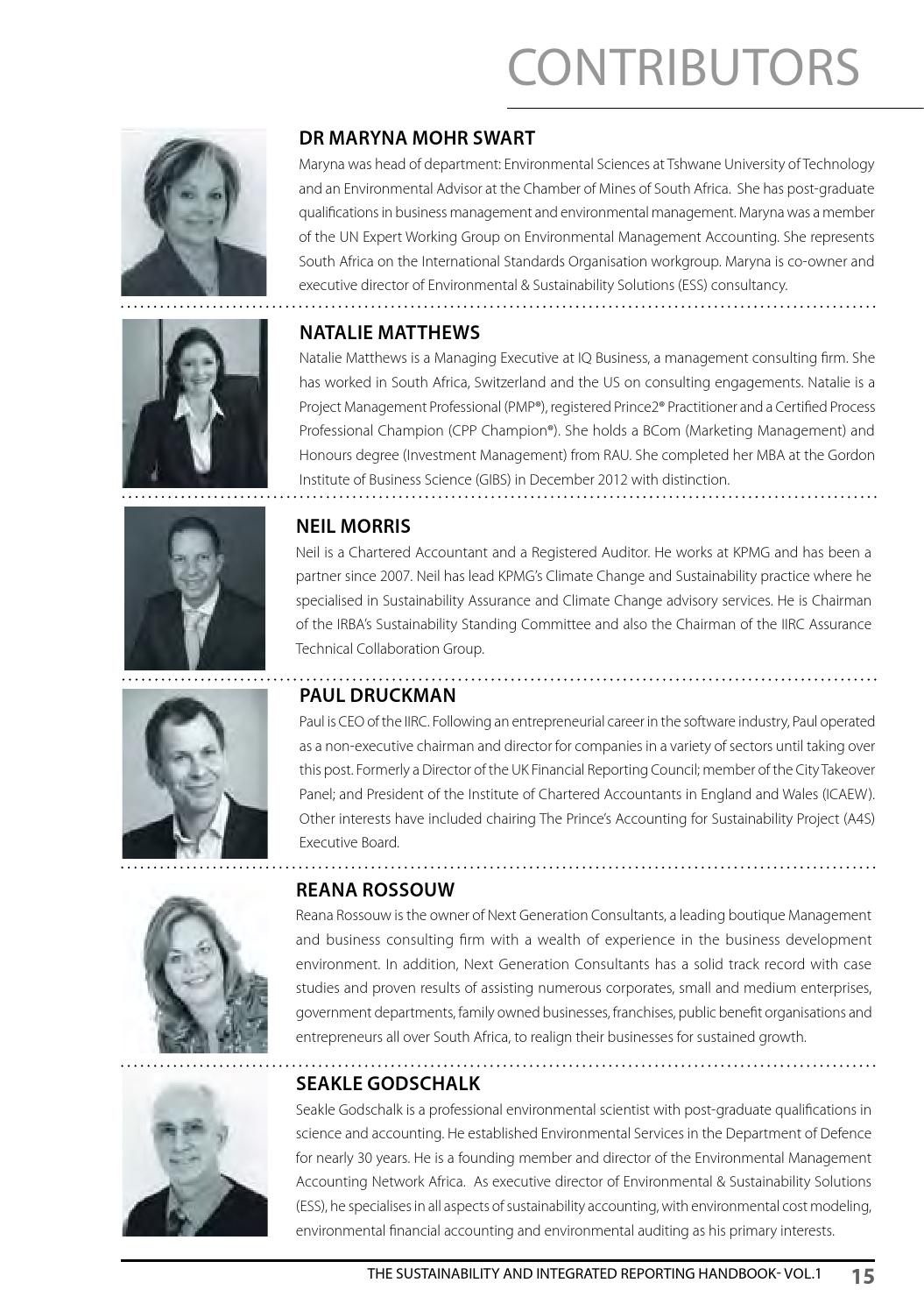 The Sustainability and Integrated Reporting Handbook Volume 1 by Alive2Green - issuu