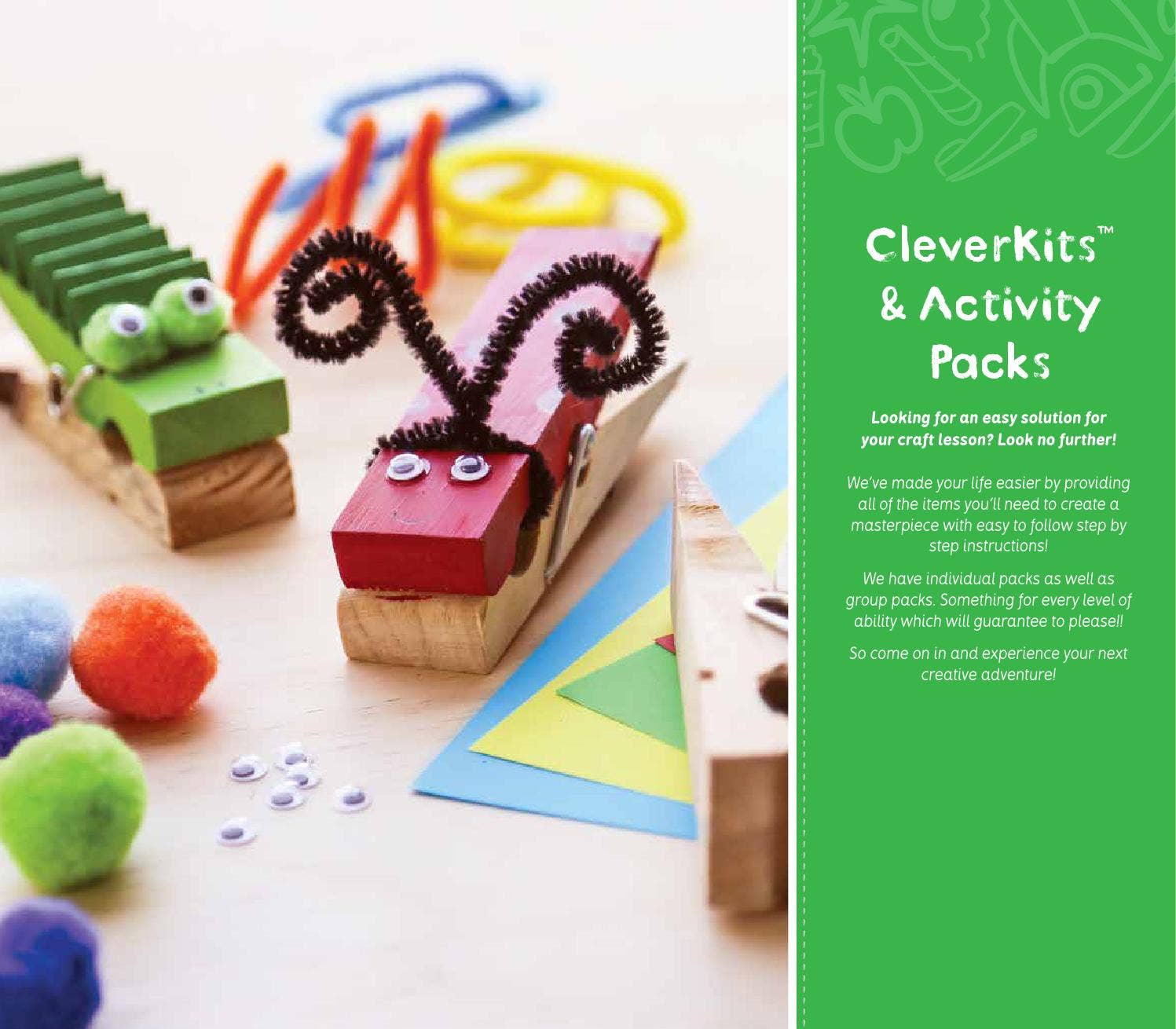 Cleverpatch Activity.pdf CleverPatch Creative Solutions 2015 - CleverKits & Activity Packs by ...