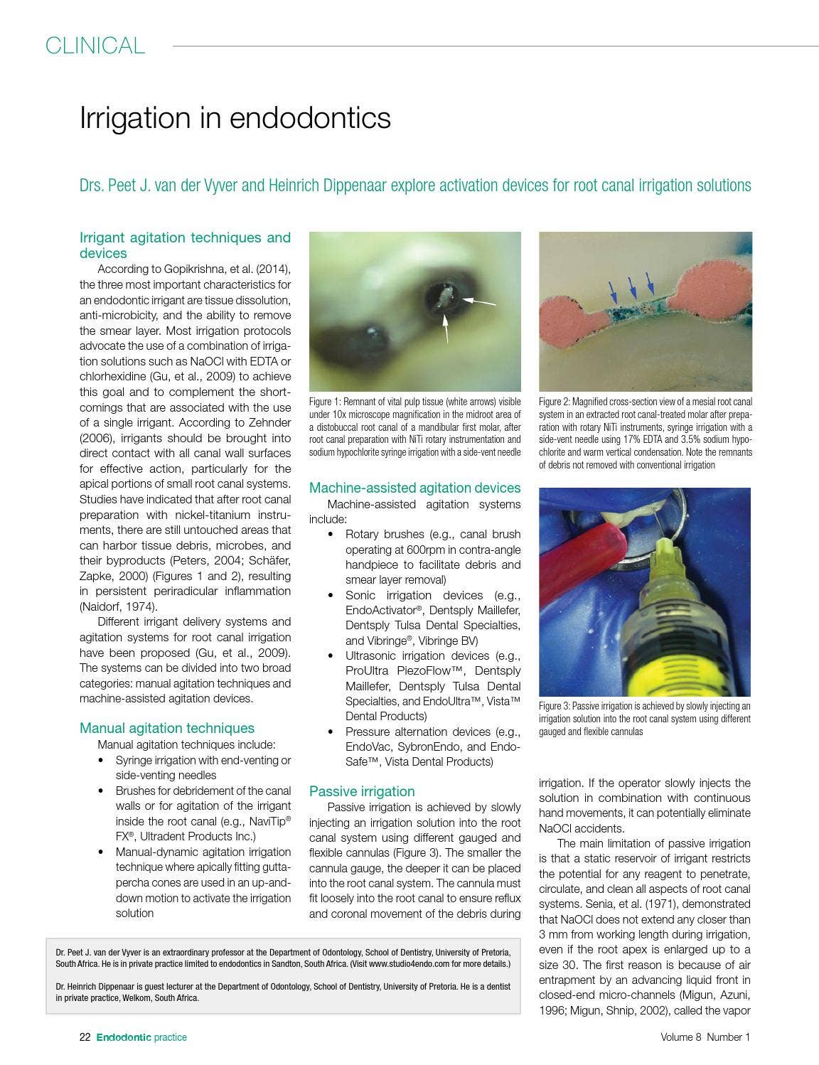 Endodontic Practice US - January/February 2015 Issue - Vol8.1 by
