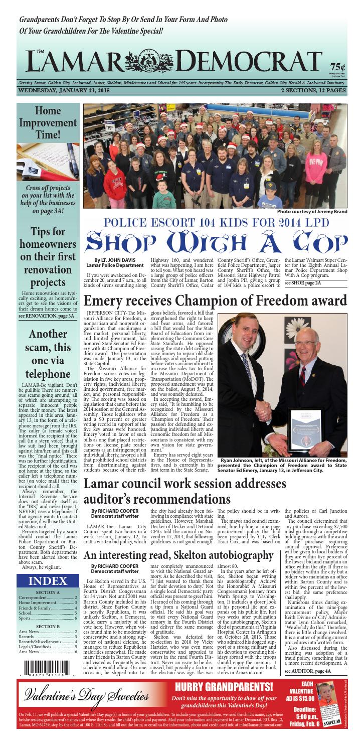 12115 Lamar Democrat by Lewis County Press Issuu