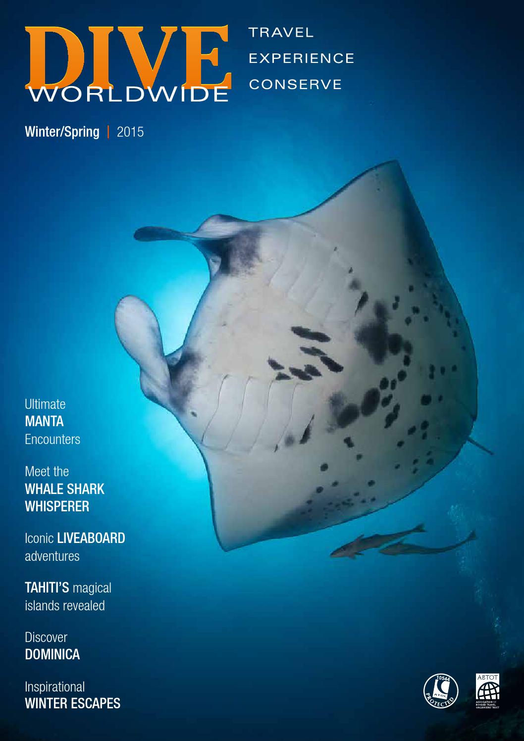 Dive Worldwide Brochure Winter Spring 2015 by The Natural Travel