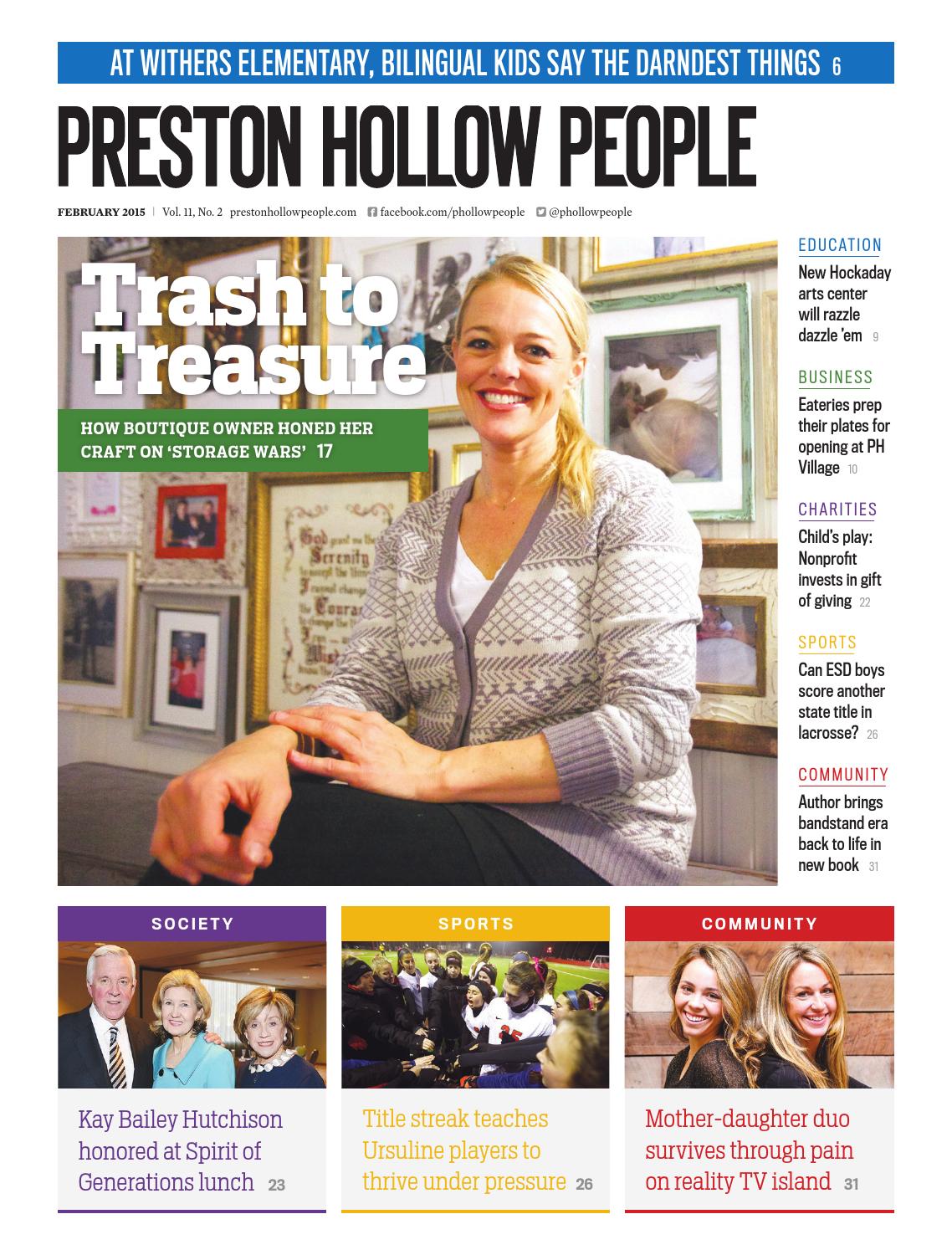 Preston Hollow People February 2015 by People Newspapers Issuu