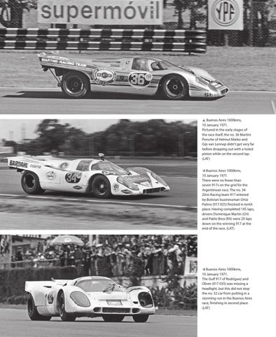 El accidente de Ignazio Giunti. 1000 Km de Buenos Aires de 1971