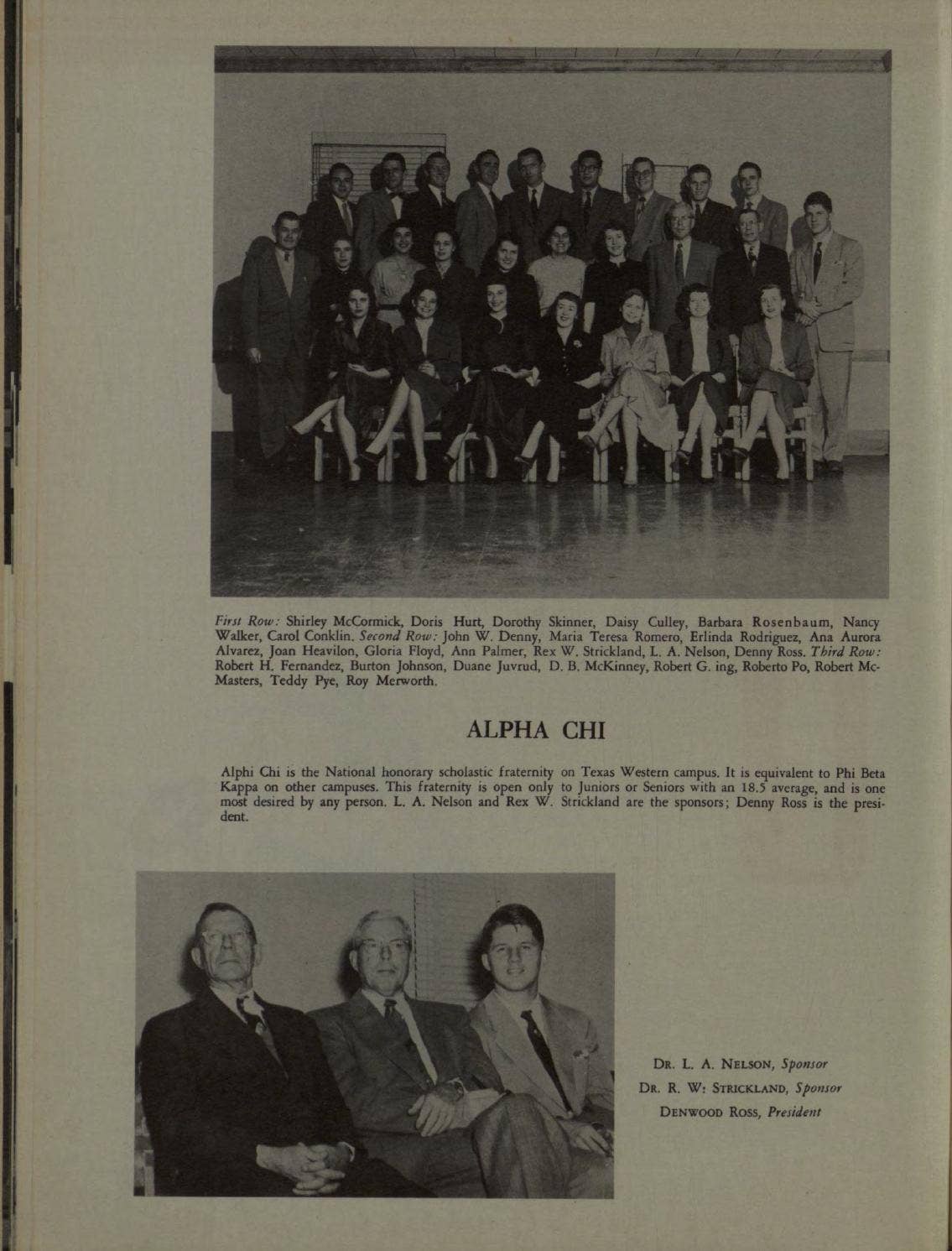 Flowsheet 1953 by UTEP Library - Issuu