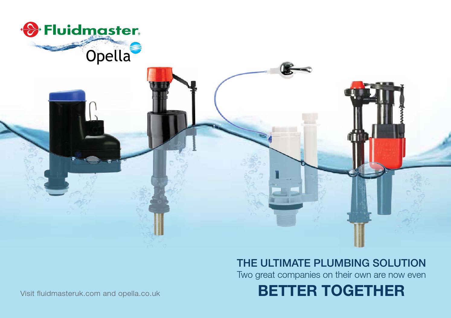 Torbeck Opella Variflush Dual Flush 350mm Cable Drop Valve /& Button 2/" Outlet