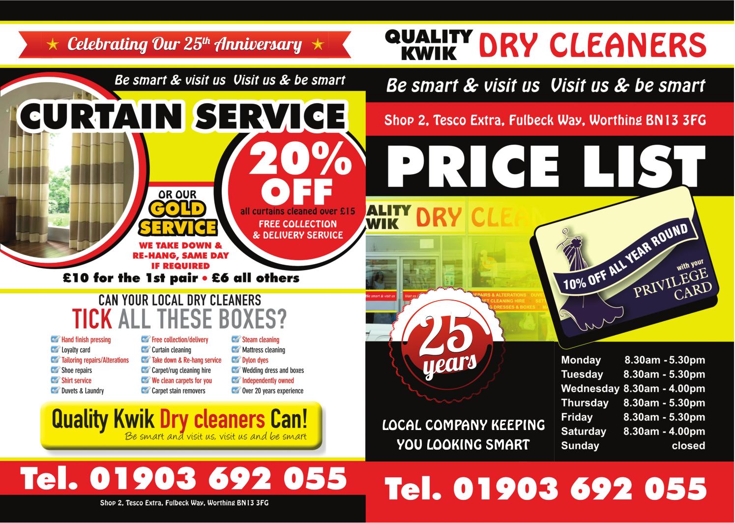Quality Kwik Dry Cleaners of Worthing by Nettl inc Face Media Group Issuu