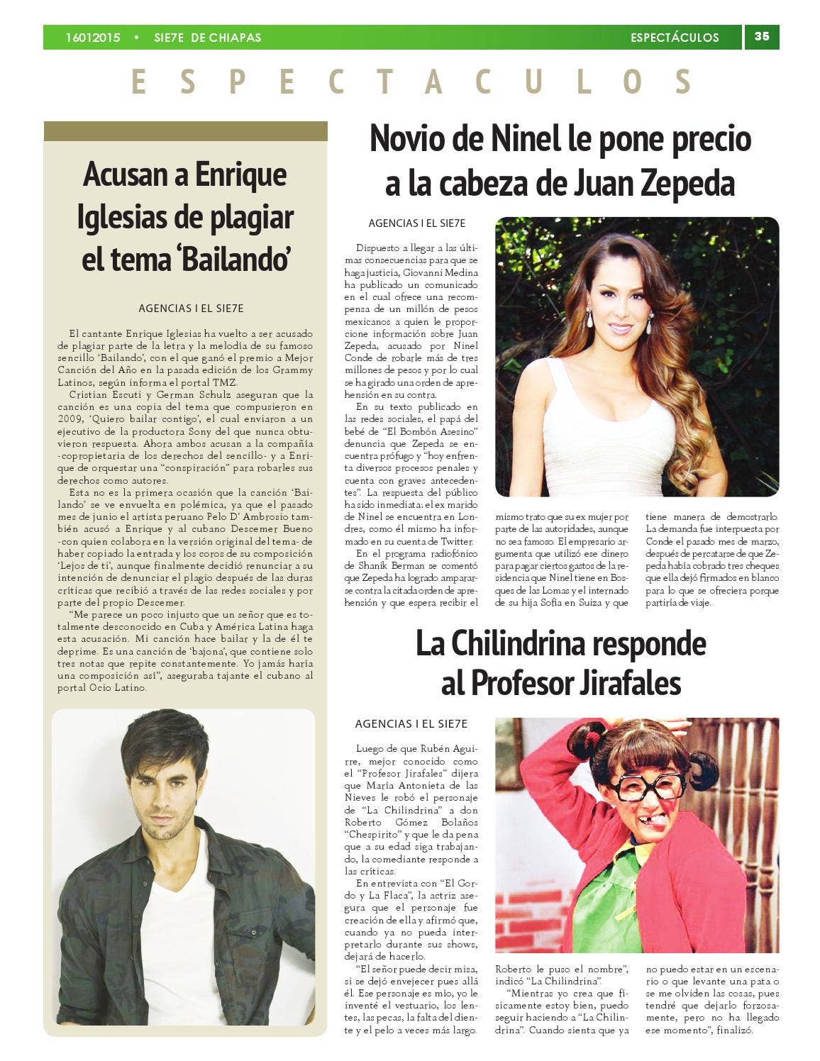 29/01/2015 by El Sie7e de Chiapas - Issuu, image size:1156x1496