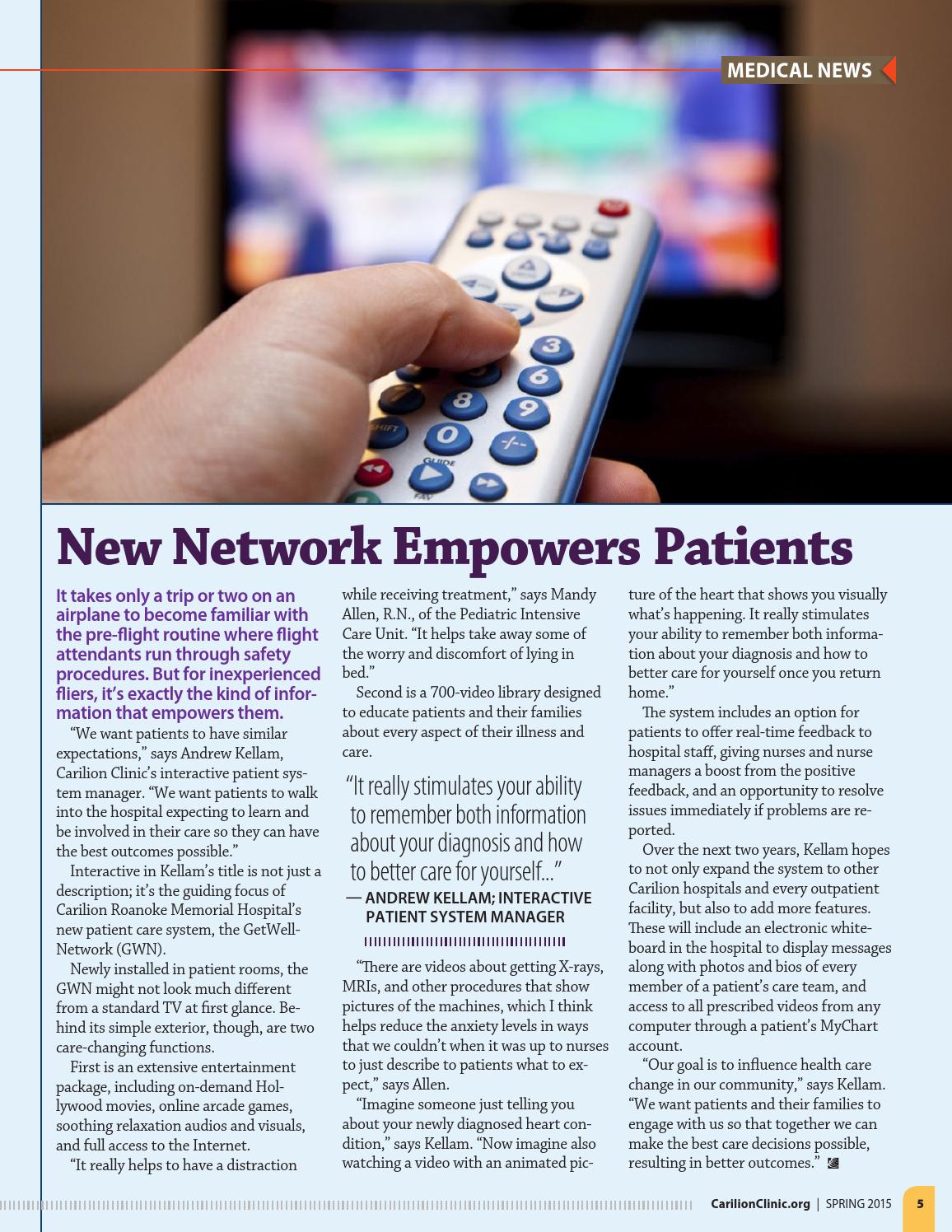 Carilion Clinic Living Spring 2015 by Carilion Clinic Issuu