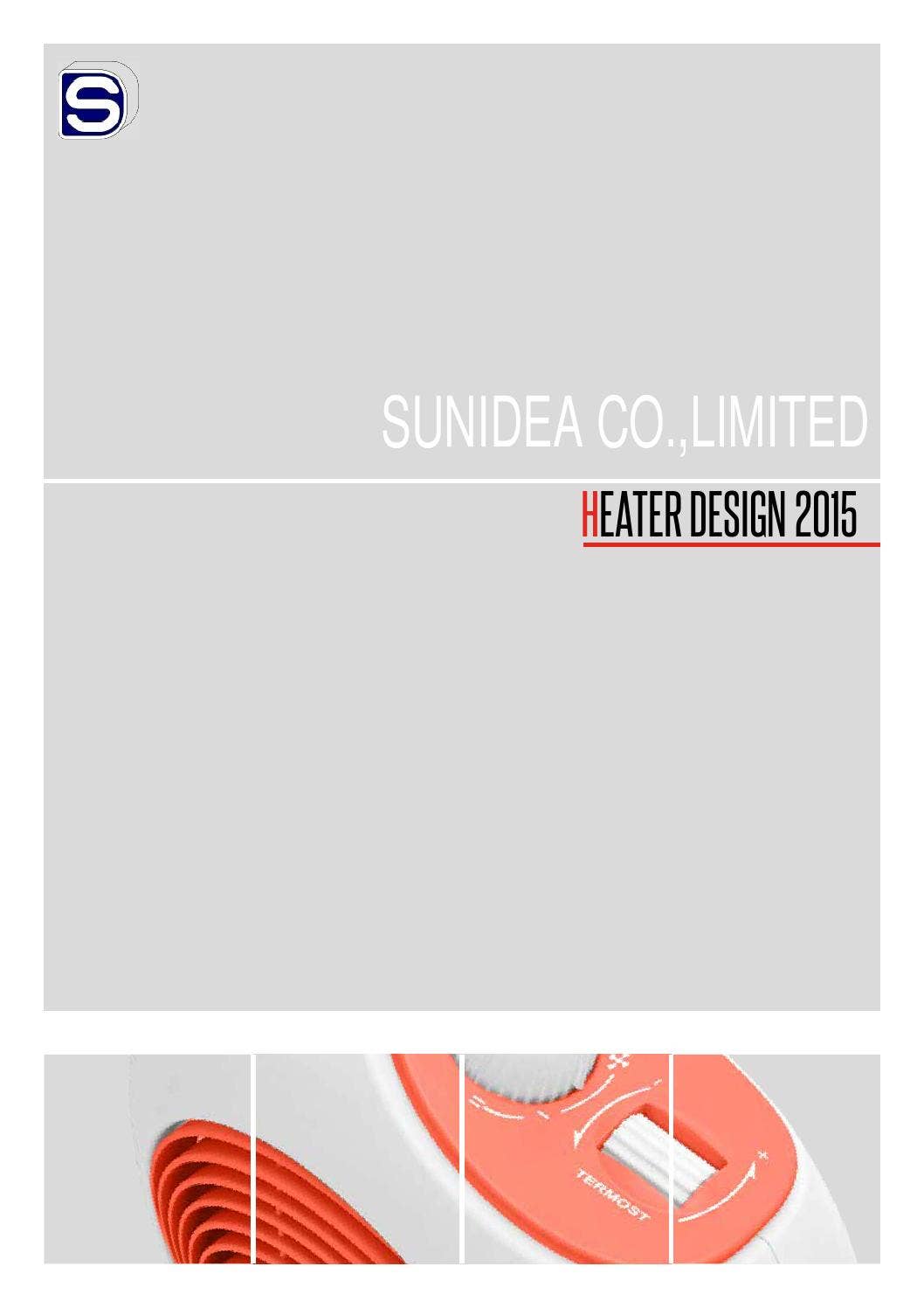 Catalog(heaters) 2015 by Sunidea Co., Limited - Issuu