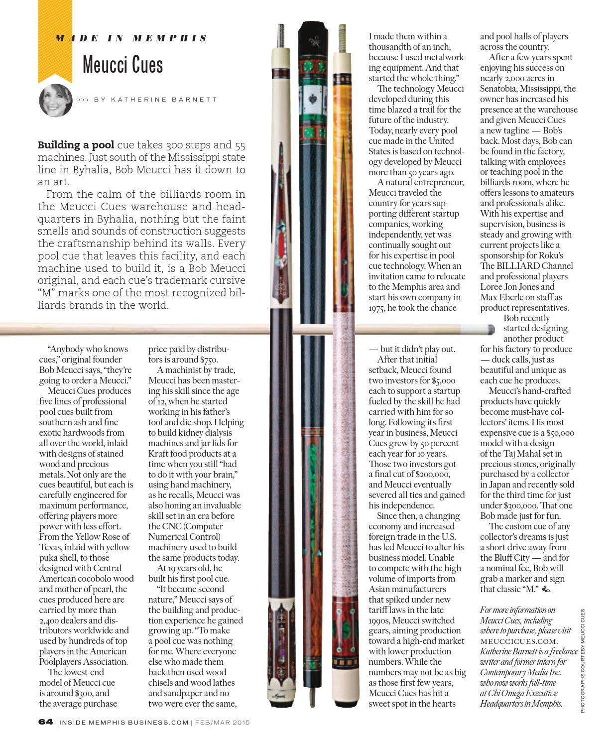 Inside Memphis Business February/March 2015 by Contemporary Media