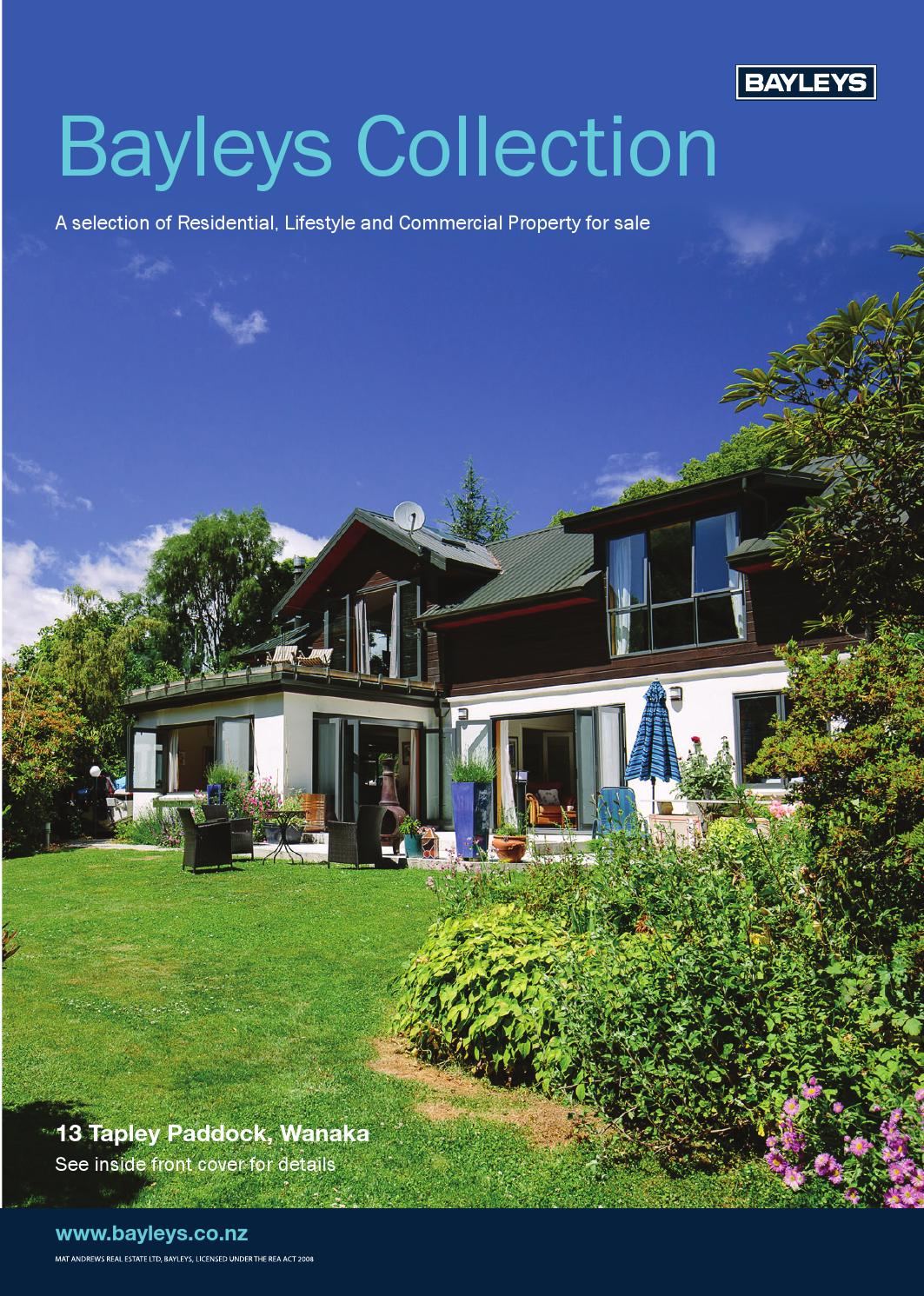 Bayleys Collection December/January by Bayleys Wanaka Issuu