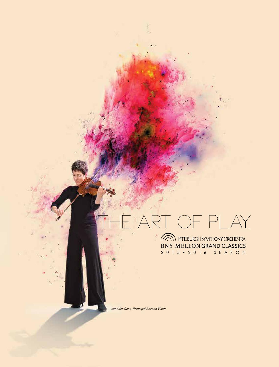 20152016 BNY Mellon Grand Classics Brochure by Pittsburgh Symphony