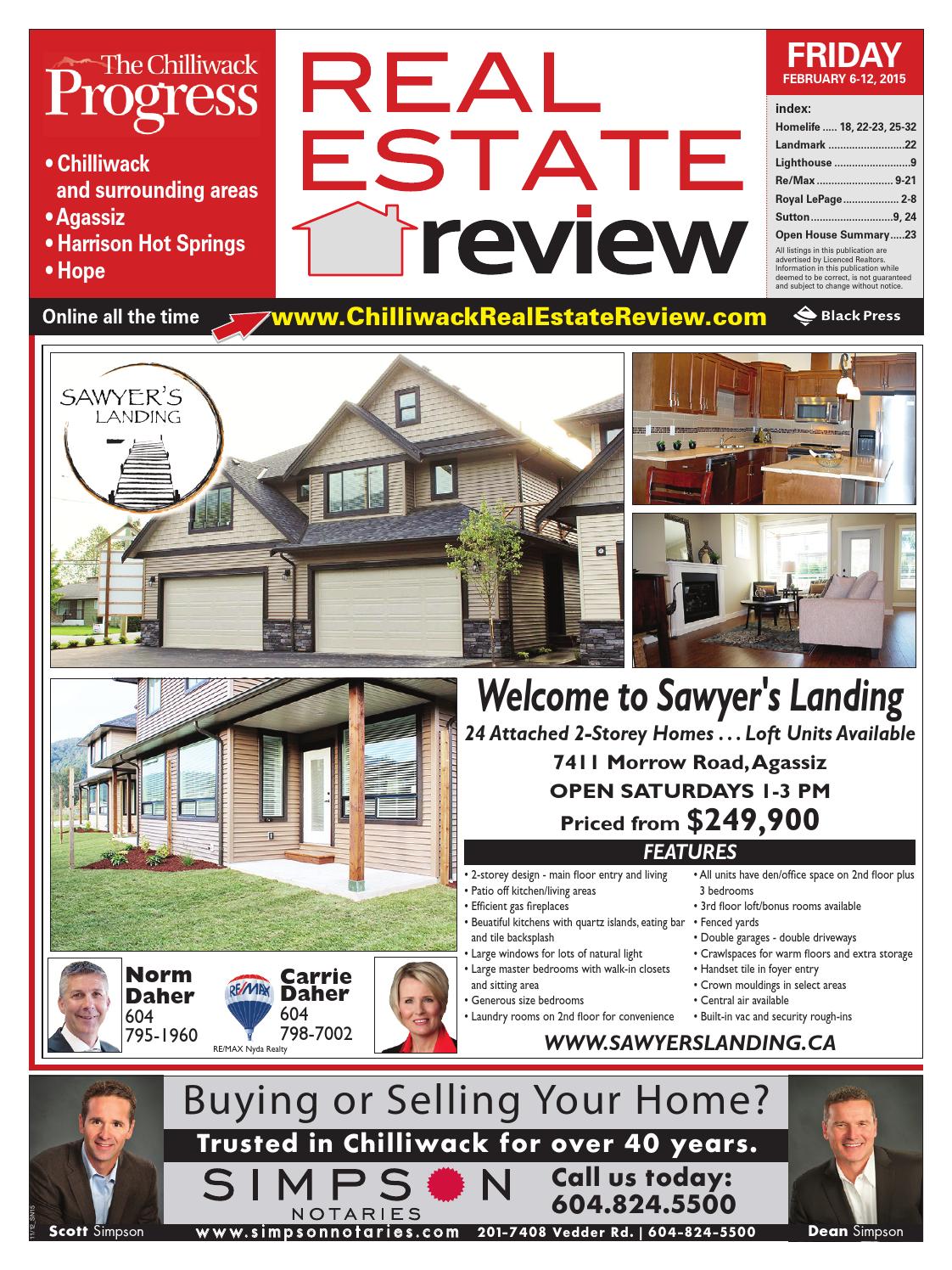 Real Estate Guide February 6, 2015 by Black Press Media Group Issuu