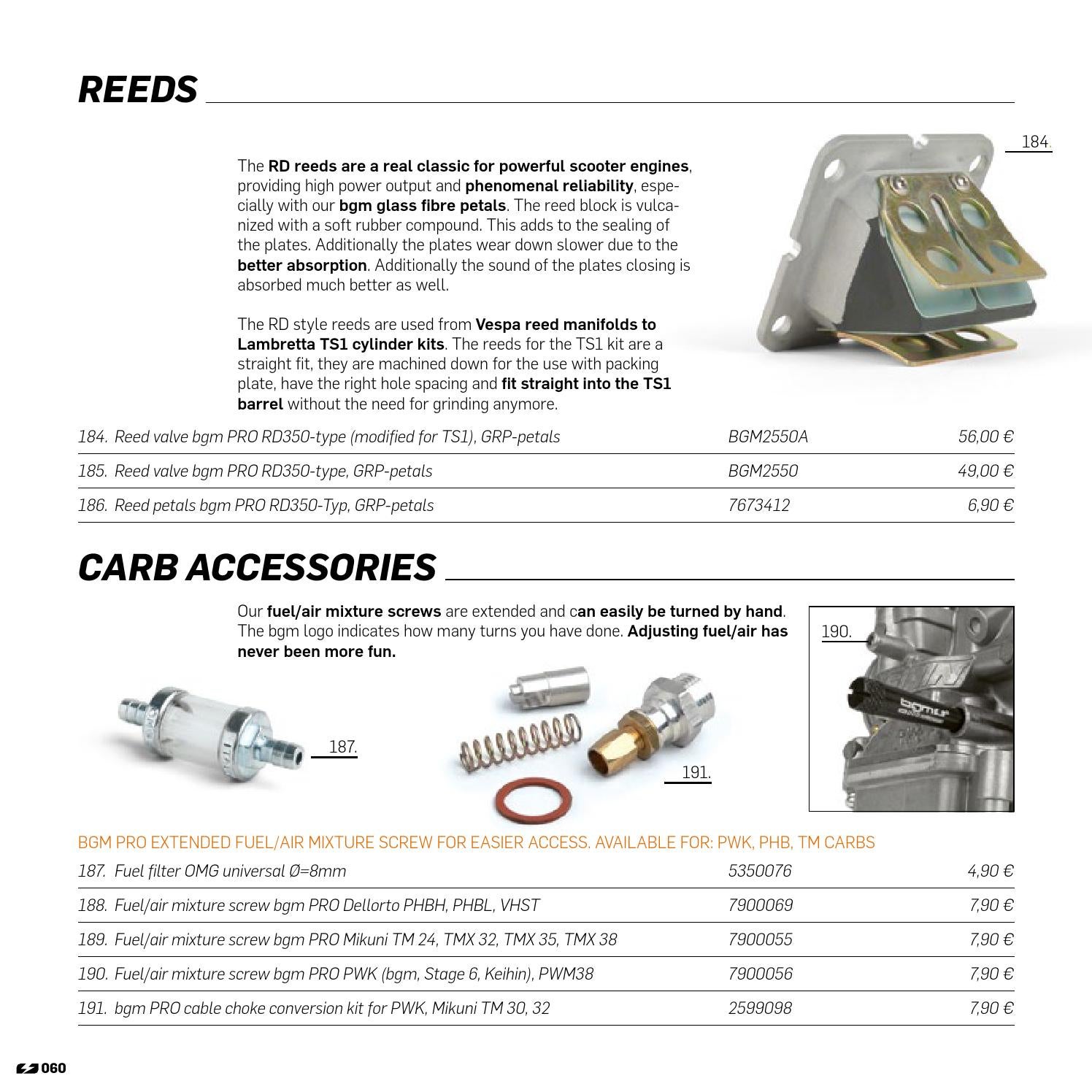 bgm Scooter Parts Catalog 2015 THIS IS IT by SCOOTER CENTER GmbH Issuu