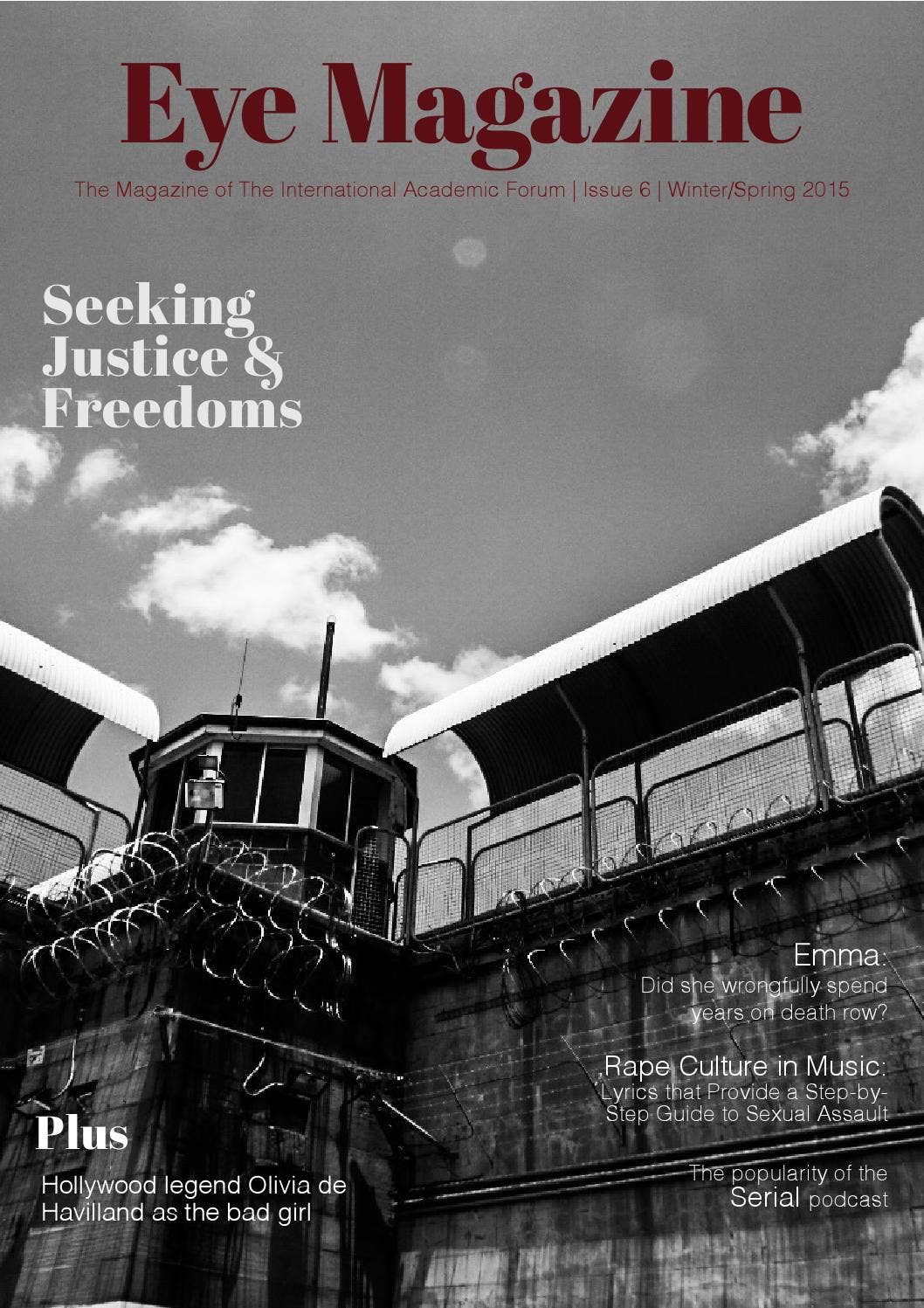 Magazine Using Eye Eye Magazine – Issue 6 – Winter/Spring 2015 by IAFOR - Issuu