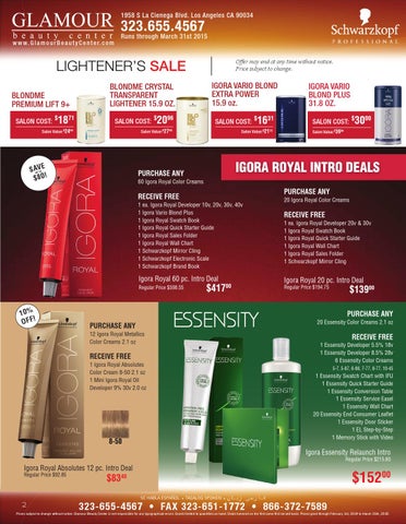 Glamour Beauty Center Feb-March Product 家具目录 第 2 页