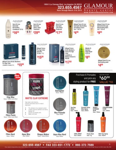 Glamour Beauty Center Feb-March Product 家具目录 第 5 页
