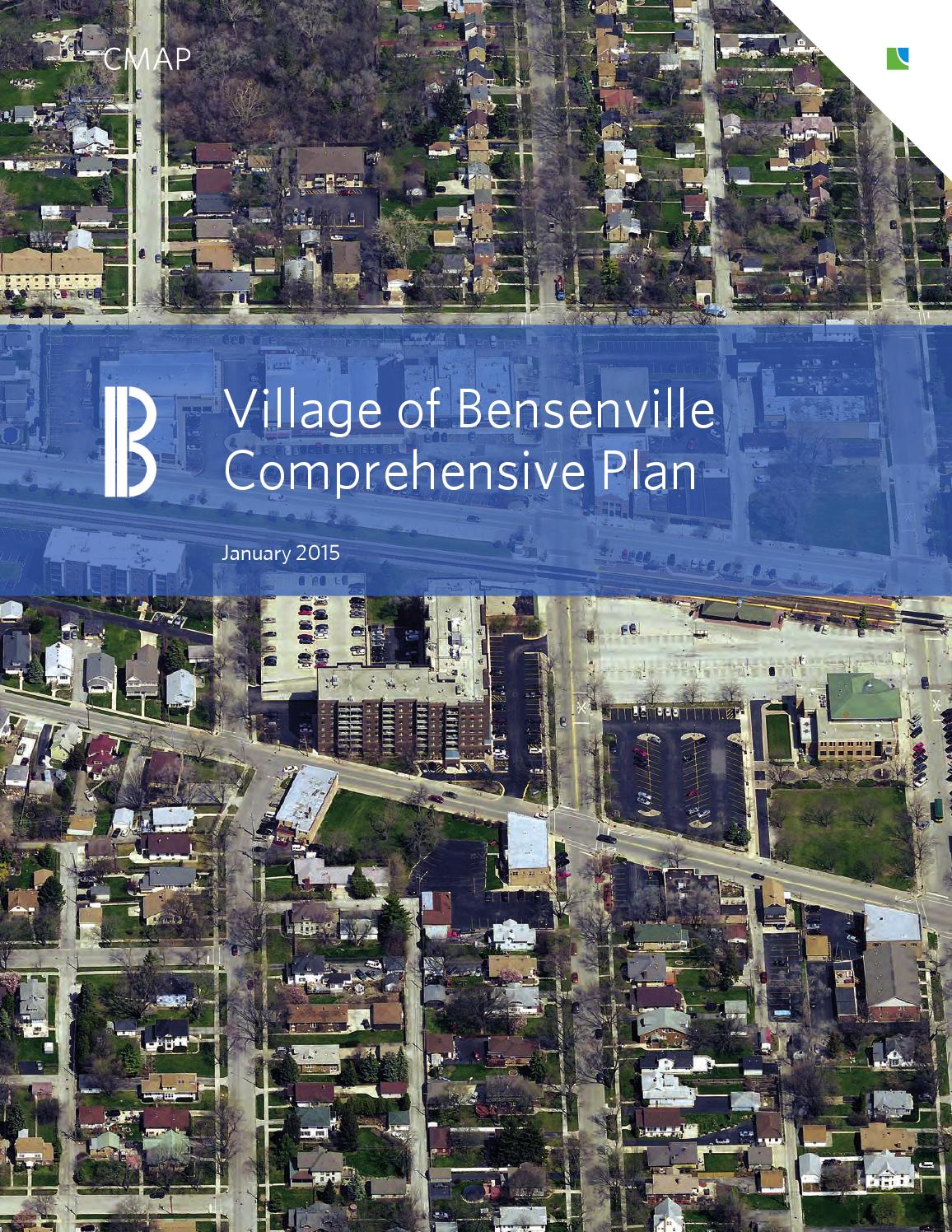 Bensenville Comprehensive Plan 2015 Final by Village of Bensenville Issuu