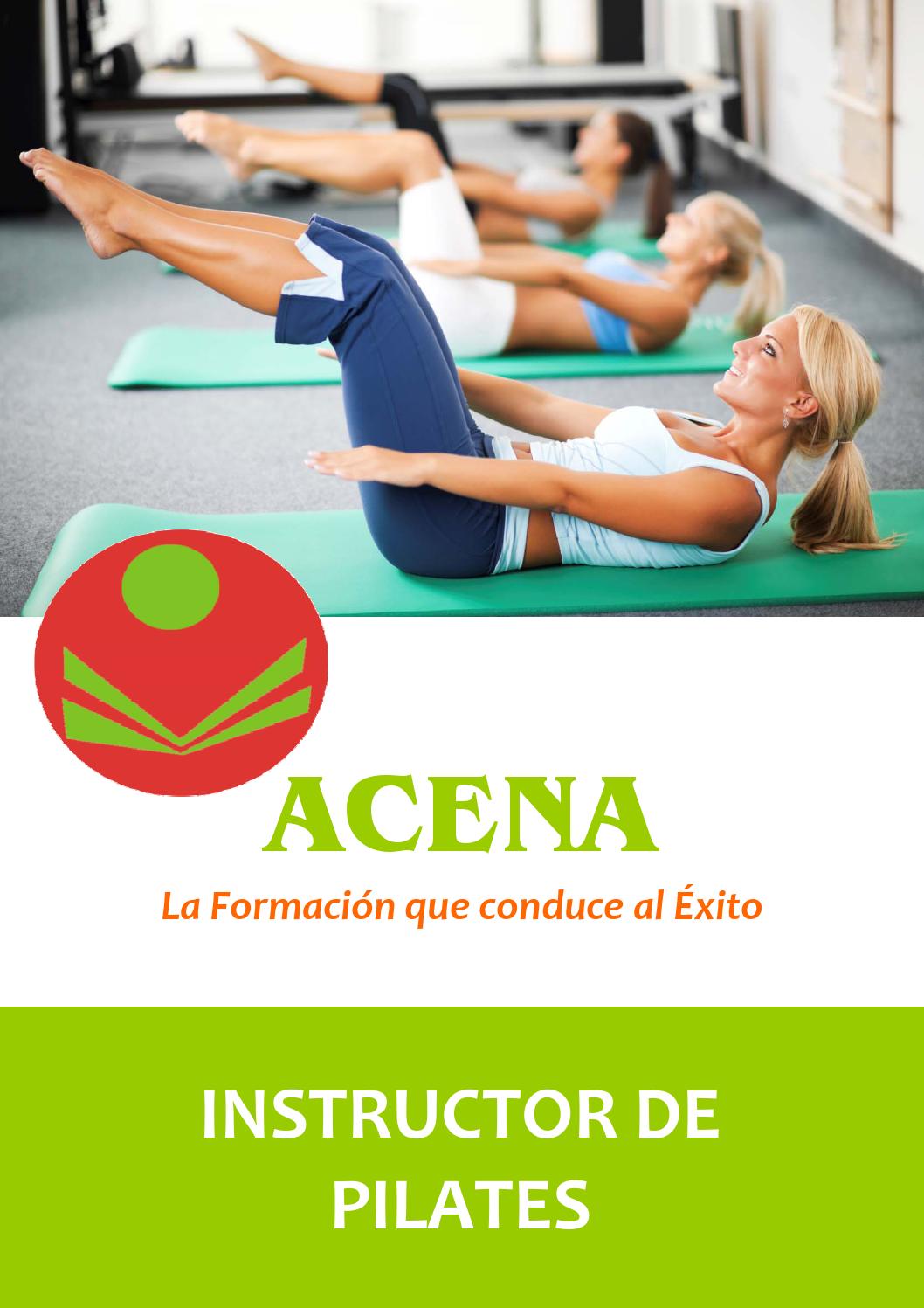 Instructor Instructora de Pilates by acena centro Issuu