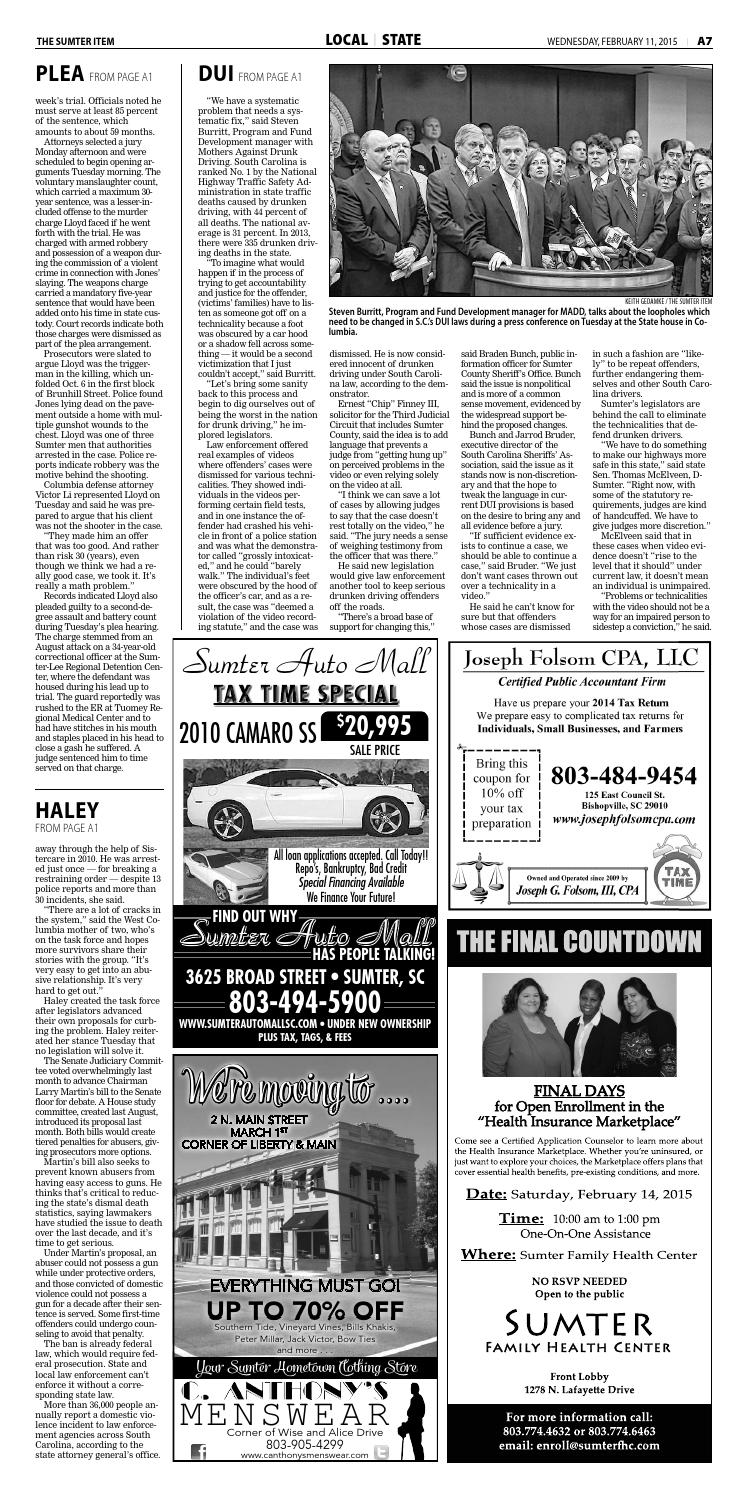 Sumter Auto Mall >> February 11 2015 By The Sumter Item Issuu Sumter Auto Mall >> February 11 2015 By The Sumter Item Issuu