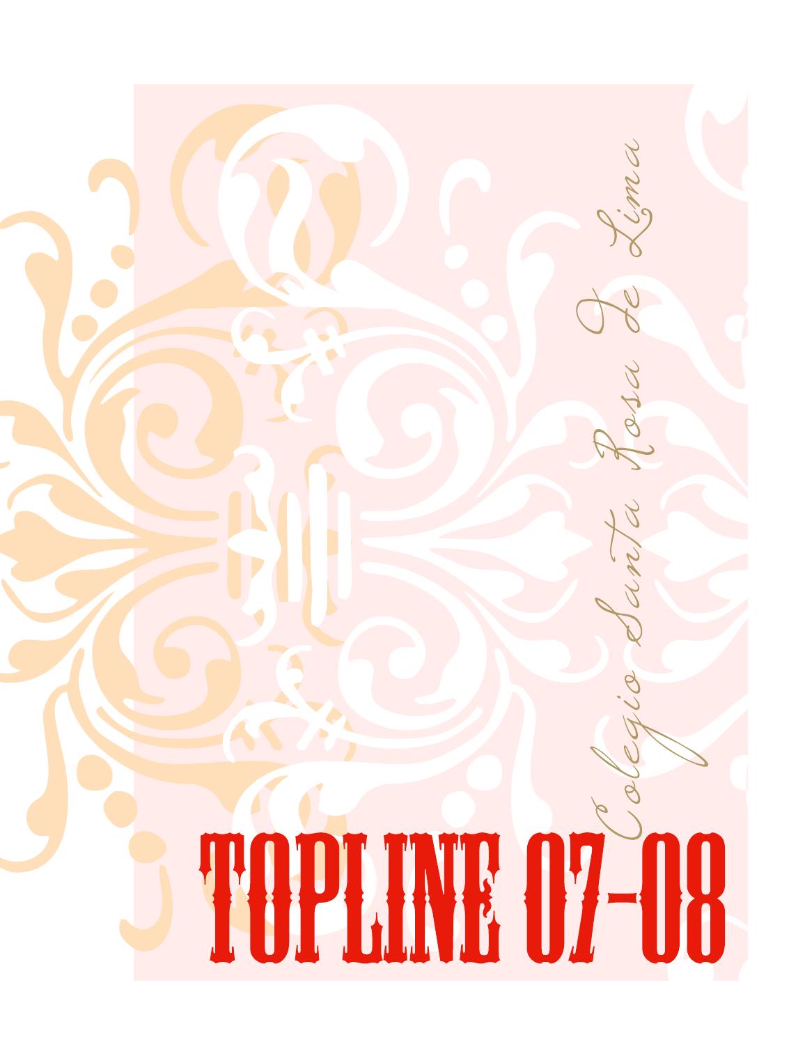 Topline, colegio santa rosa de lima by La Fábrica de Recuerdos RD Issuu